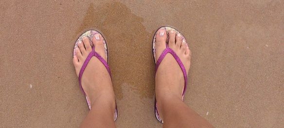 Mit Flip Flops ans Steuer?