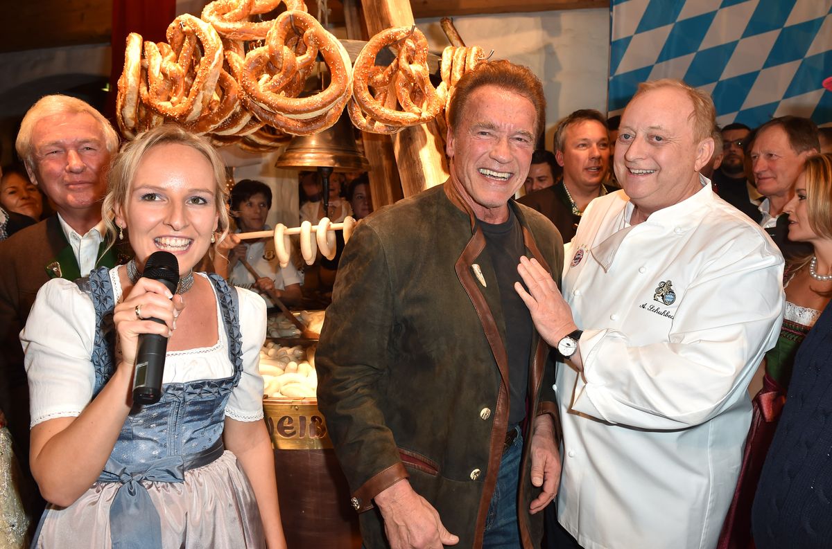 Maria Hauser-Lederer, Arnold Schwarzenegger, Alfons Schuhbeck