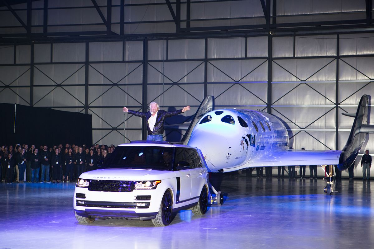 Range Rover Autobiography, Richard Branson, VSS Unity