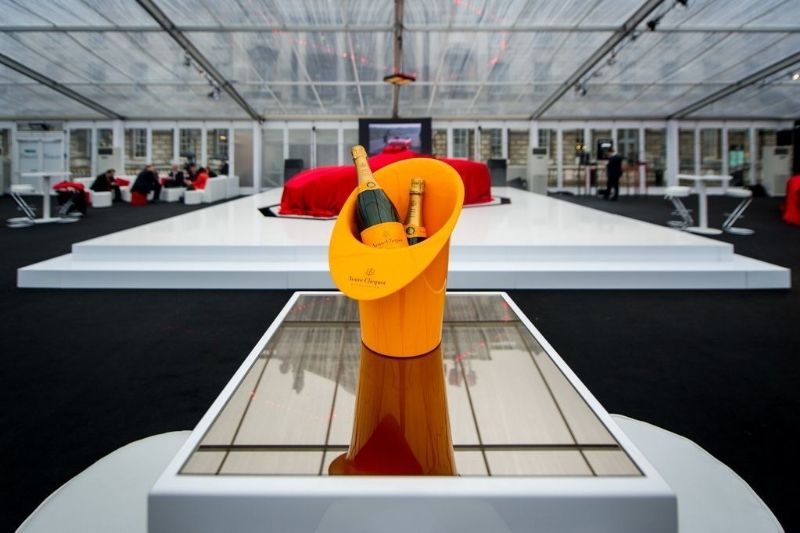 Veuve Clicquot bei Ferrari auf dem Genfer Autosalon