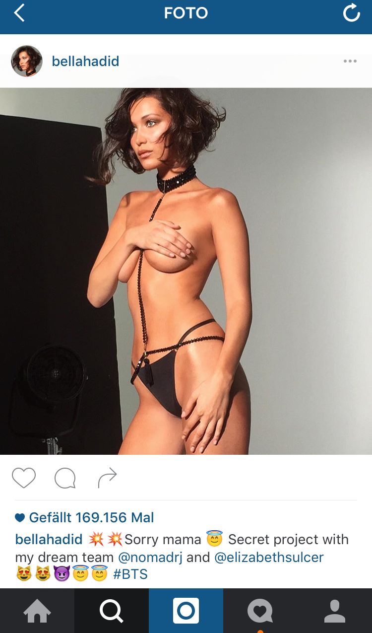 Bella Hadid, Instagram @bellahadid