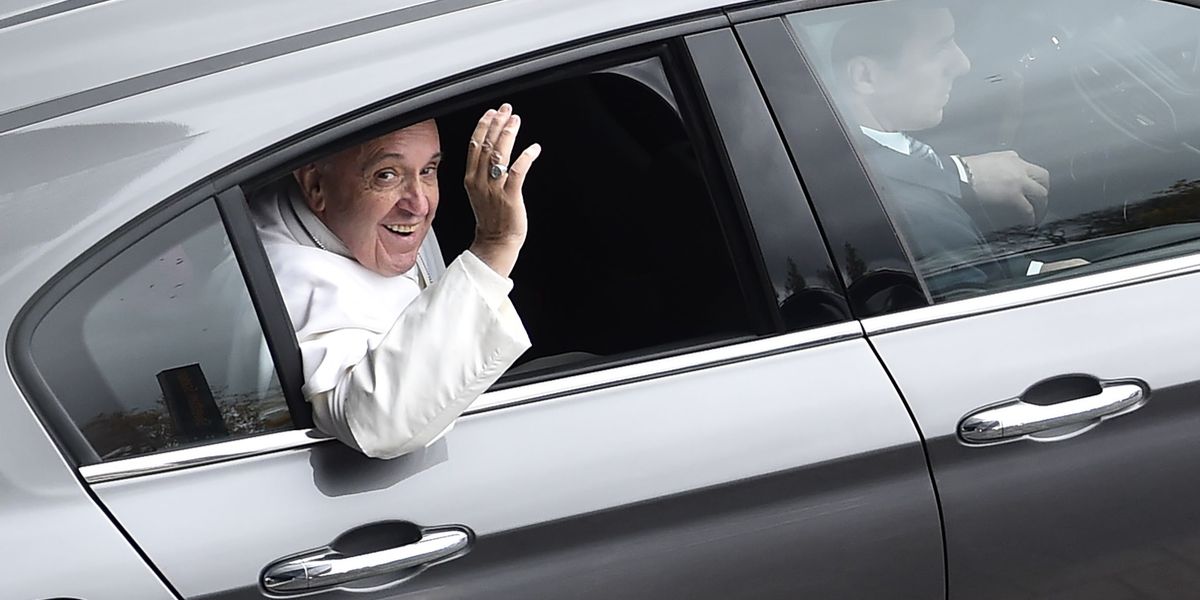 SCV 1 in Schweden: Papst Franziskus fährt Fiat Tipo
