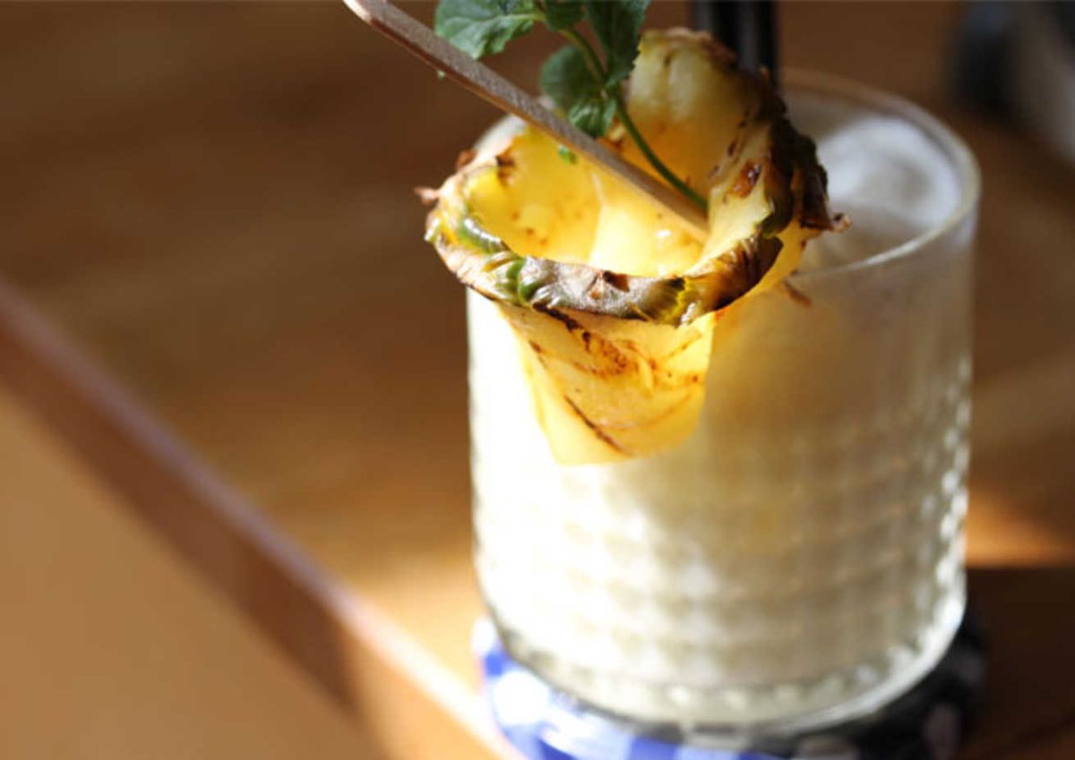 Gegrillte Piña Colada