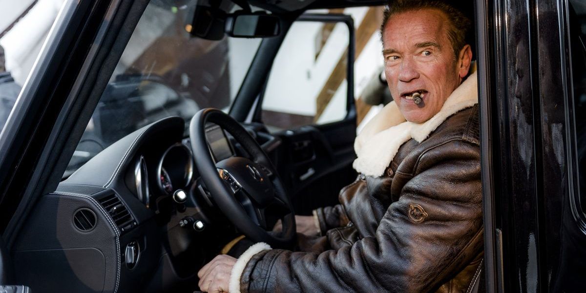 Kreisel Electric G-Klasse, Arnold Schwarzenegger