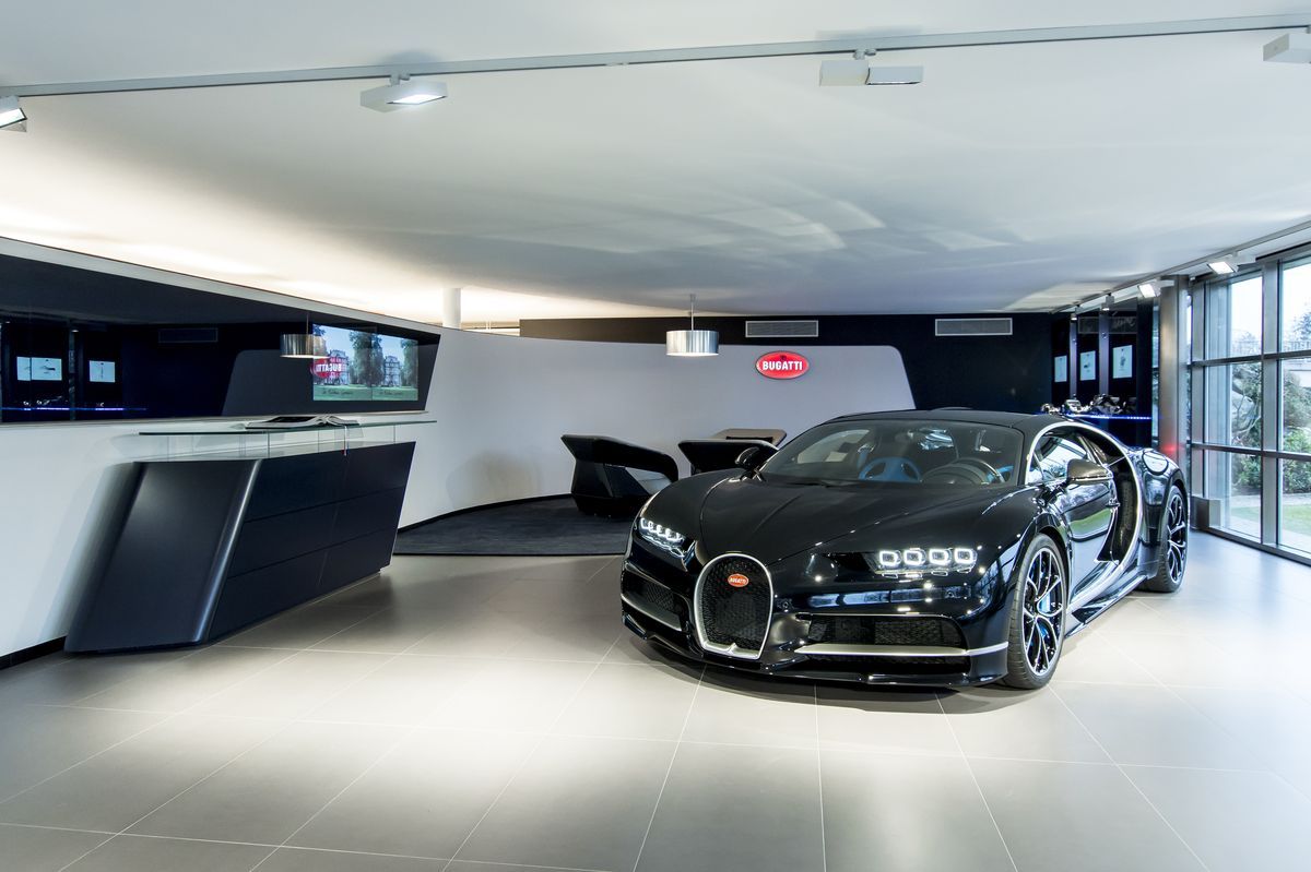 Bugatti-Showroom, Genf