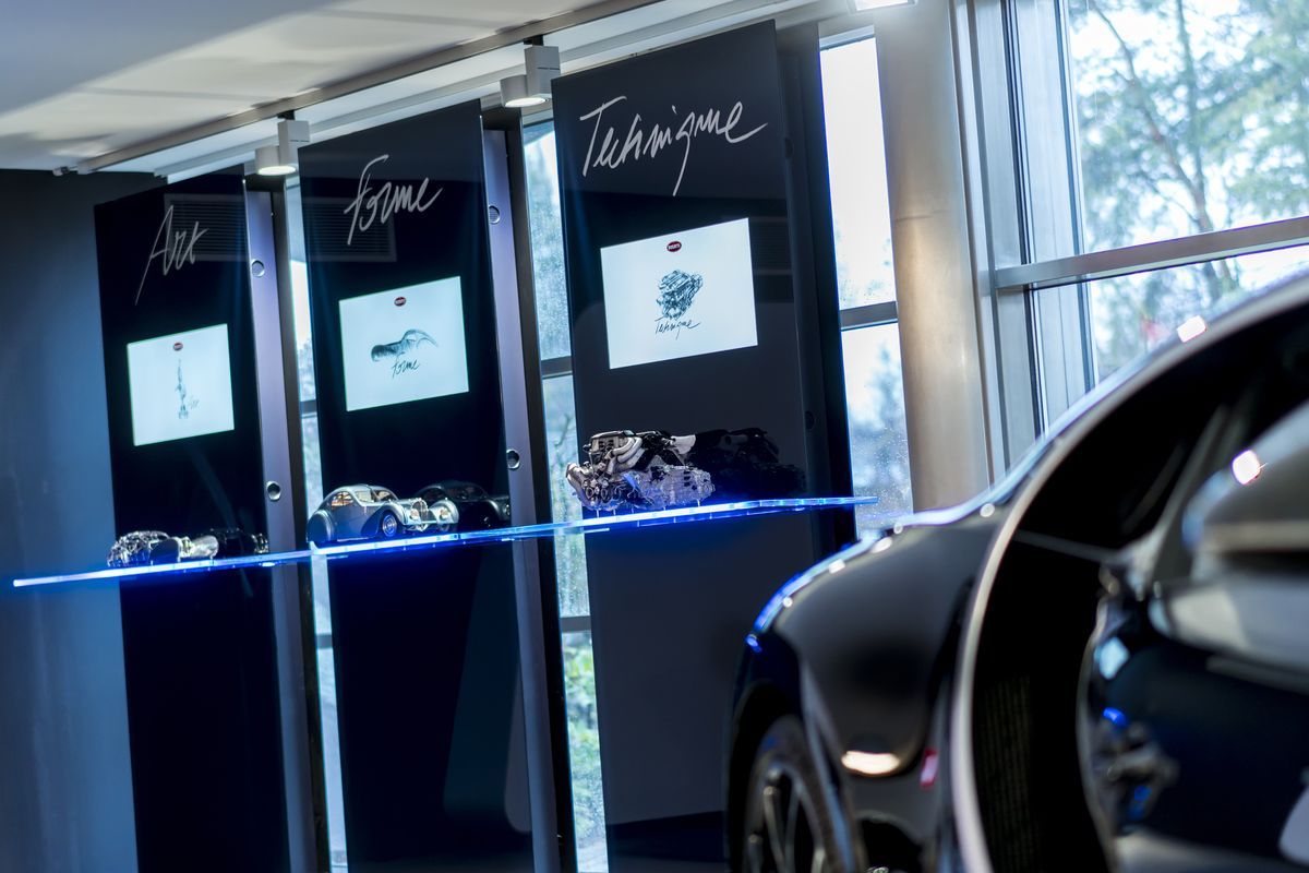 Bugatti-Showroom, Genf