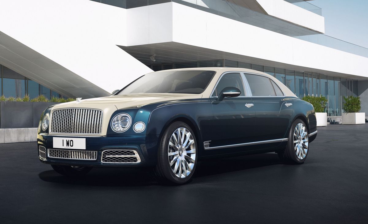 Bentley Mulsanne Hallmark-Serie Mulliner Silber