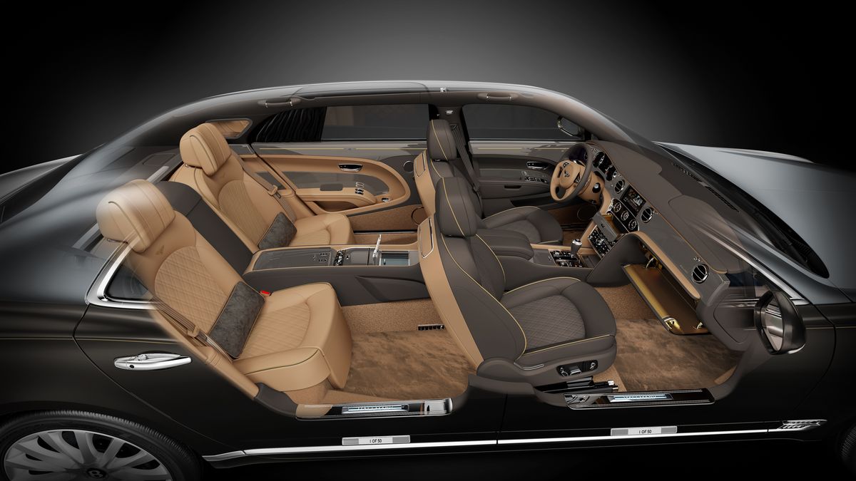 Bentley Mulsanne Hallmark-Serie Mulliner Gold