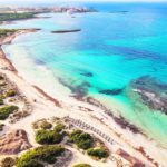 Platja es Trenc, Mallorca mit der Drohne