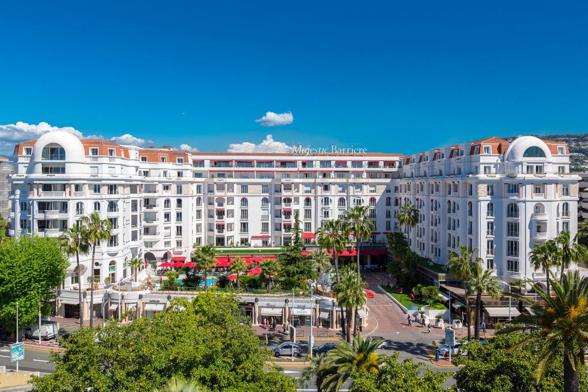 Frankreich, Cannes: Hotel Barriere Le Majestic