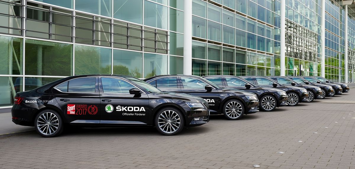 Skoda shuttelt zahlreiche Events