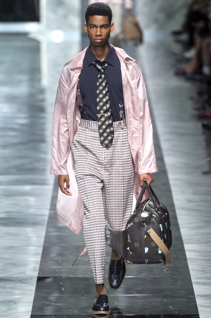 High Rise-Modell bei Fendi