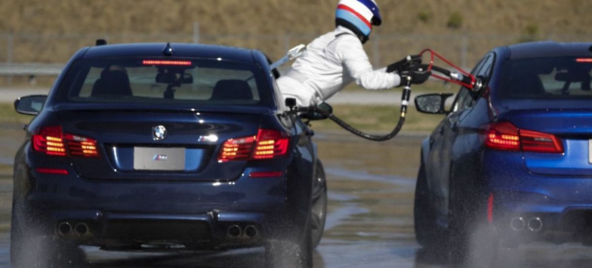 M5 driftet zu Rekorden