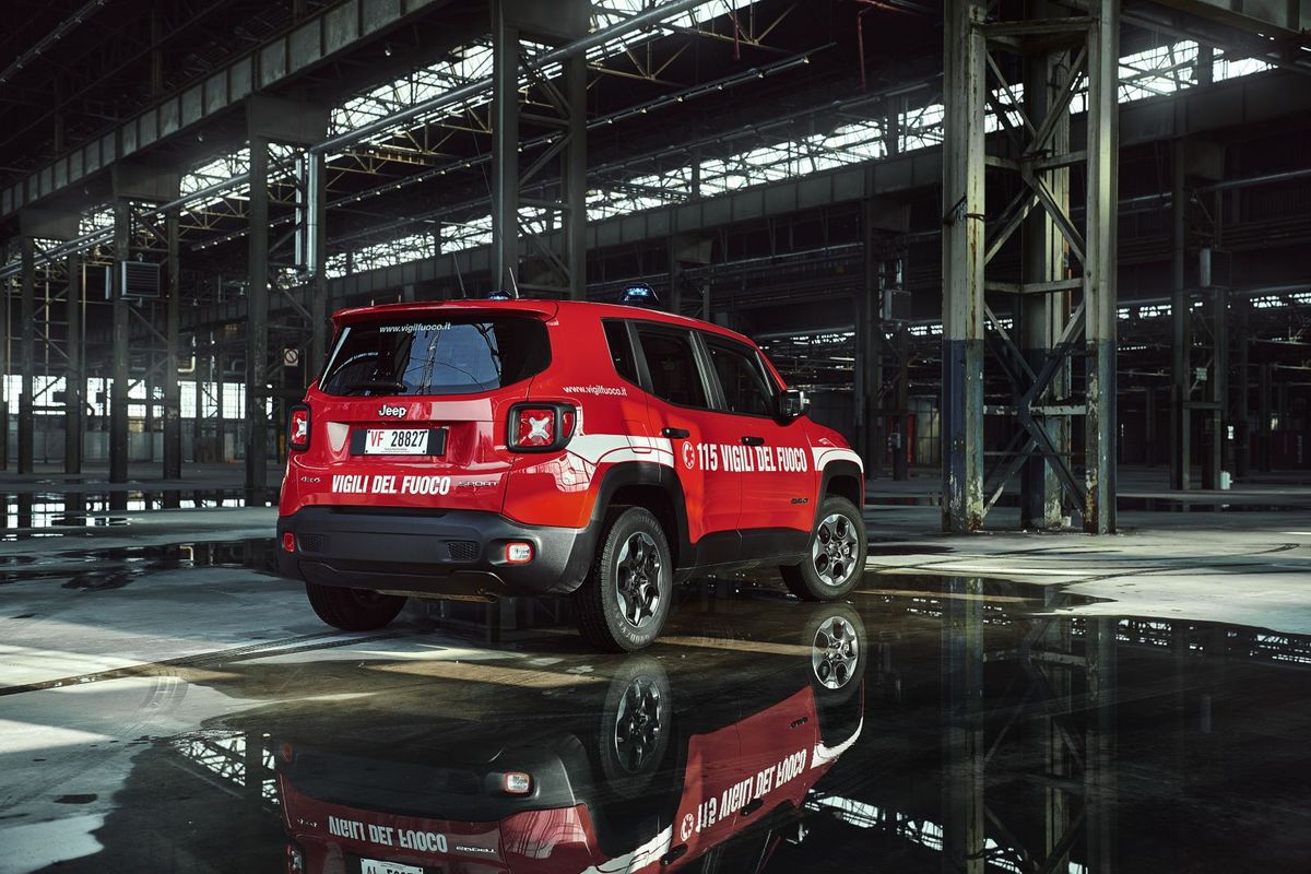 Jeep Renegade, Feuerwehr Italien