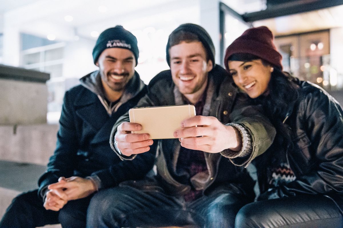 Selfies ungeschminkt