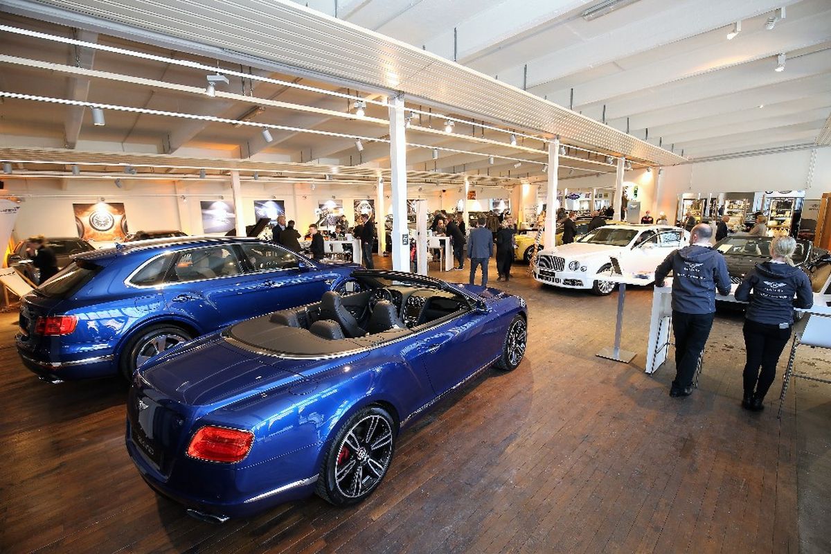 Bentley Hamburg, Pre-Owned Showroom 