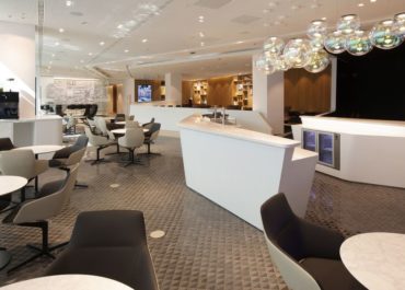 Lexus-Lounge am Brüsseler Flughafen