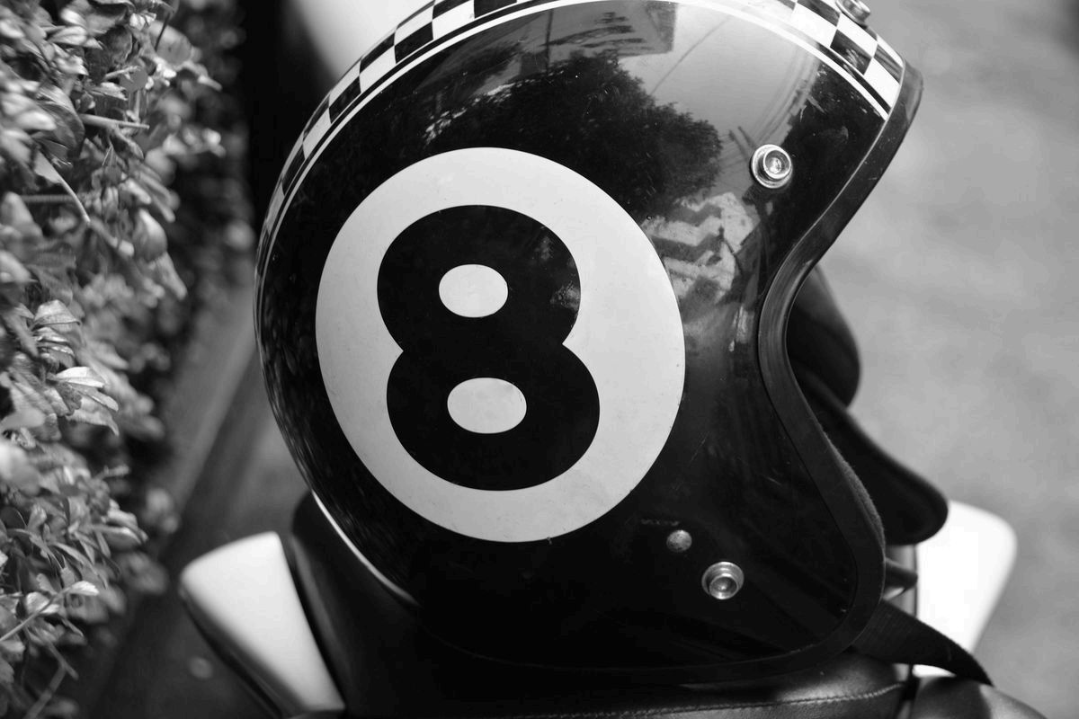 Motorrad-Helm: Safety First