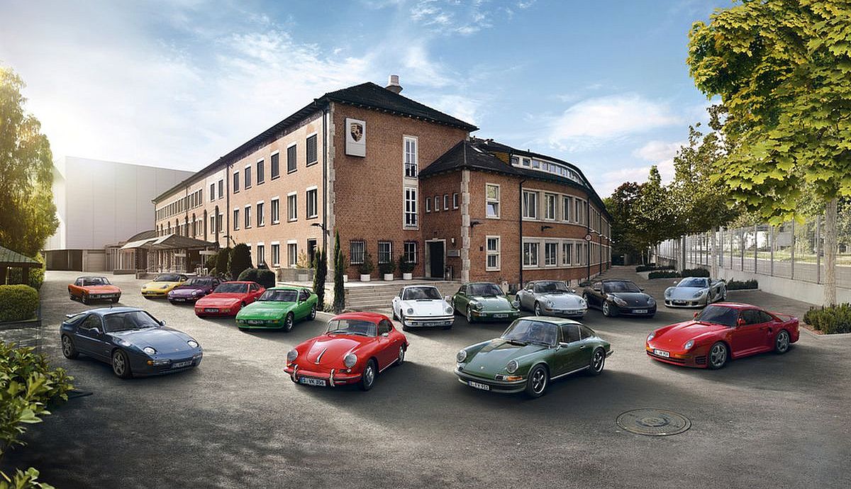 70 Jahre Porsche Sportwagen