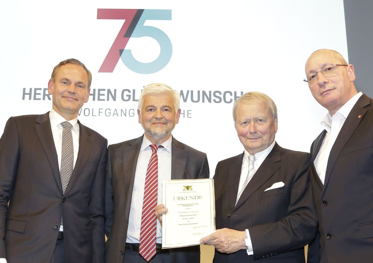 Oliver Blume, Wolfgang Reimer, Dr. Wolfgang Porsche, Uwe Hück