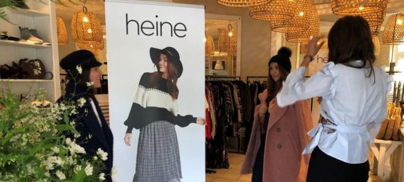 Heine Herbst/Winter Kollektion 2018/19: Trends beim Fashion-Tea