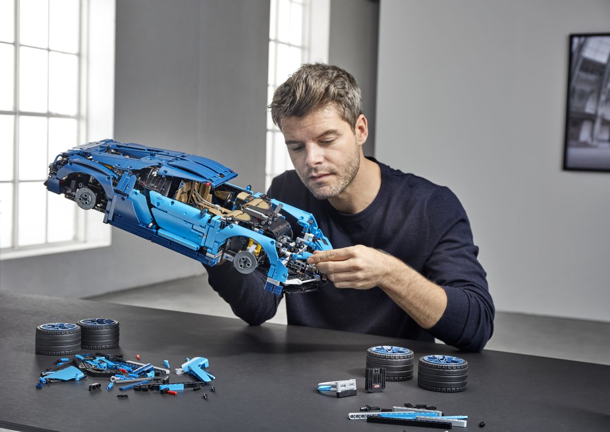 Bugatti Chiron von Lego Technic 