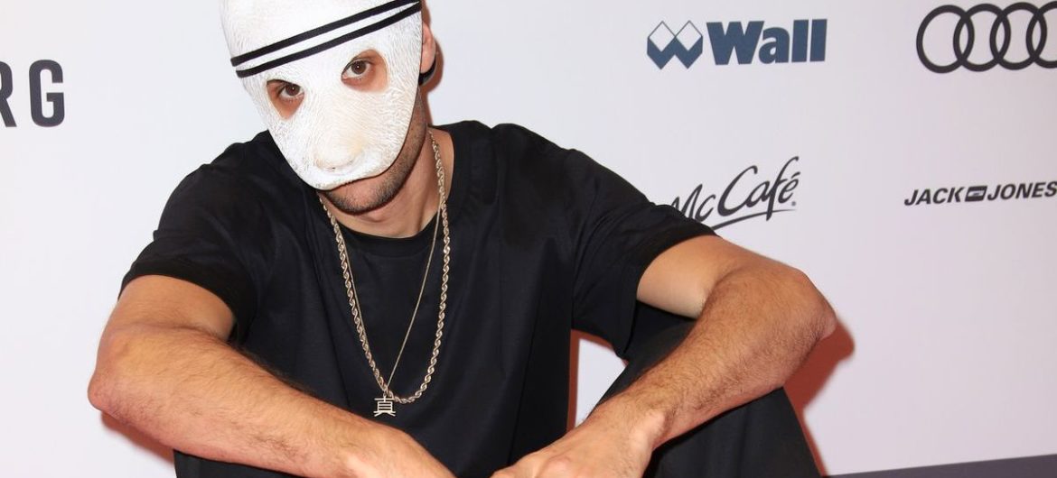 Rapper Cro trat für ChannelAid in Hamburg auf