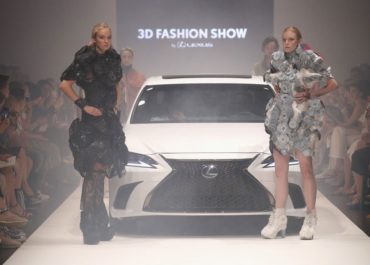 Lexus: 3D-Mode auf der Platform Fashion