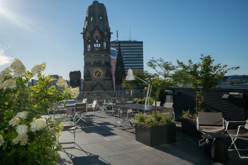 Dachterrasse, Motel One Berlin-Upper West