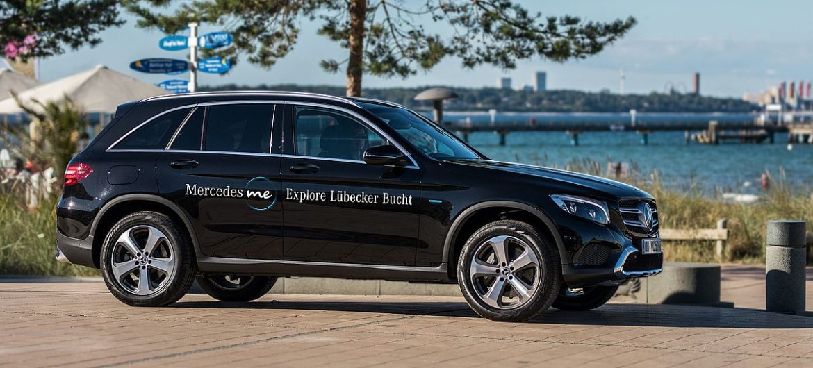In der Lübecker Bucht: Mercedes-Me Explore
