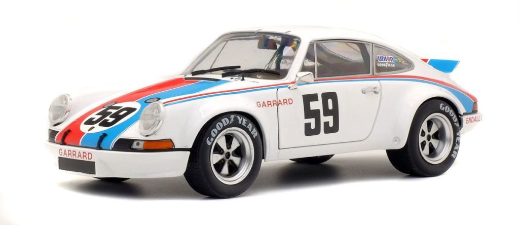 Porsche 911 RSR Brumos „24 Stunden von Daytona 1973“ von Solido im Maßstab 1:18