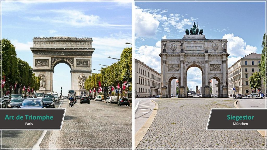 Arc de Triomphe vs. Siegestor