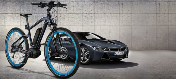 BMW ist aufs Fahrrad gekommen