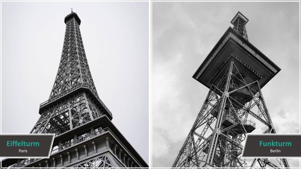 Eiffelturm vs. Funkturm