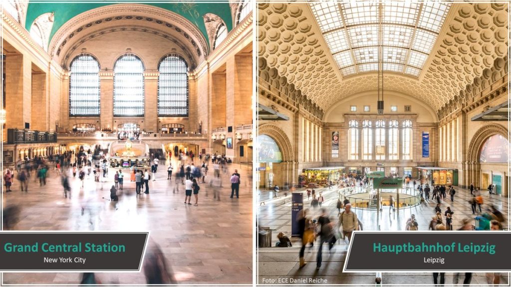 Grand Central Station vs. Hauptbahnhof Leipzig