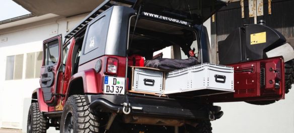 Jeep Wrangler als Reisemobil