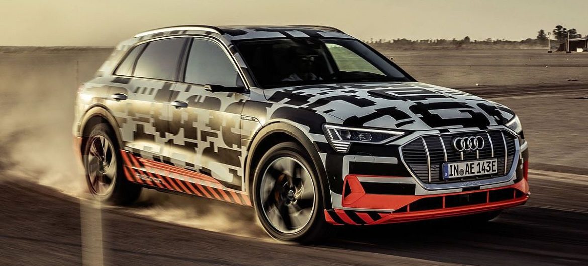 Audi schickt den e-Tron in die Wüste