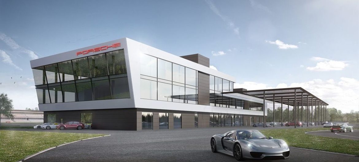 Hockenheimring: Porsche legt Grundstein für Experience Center