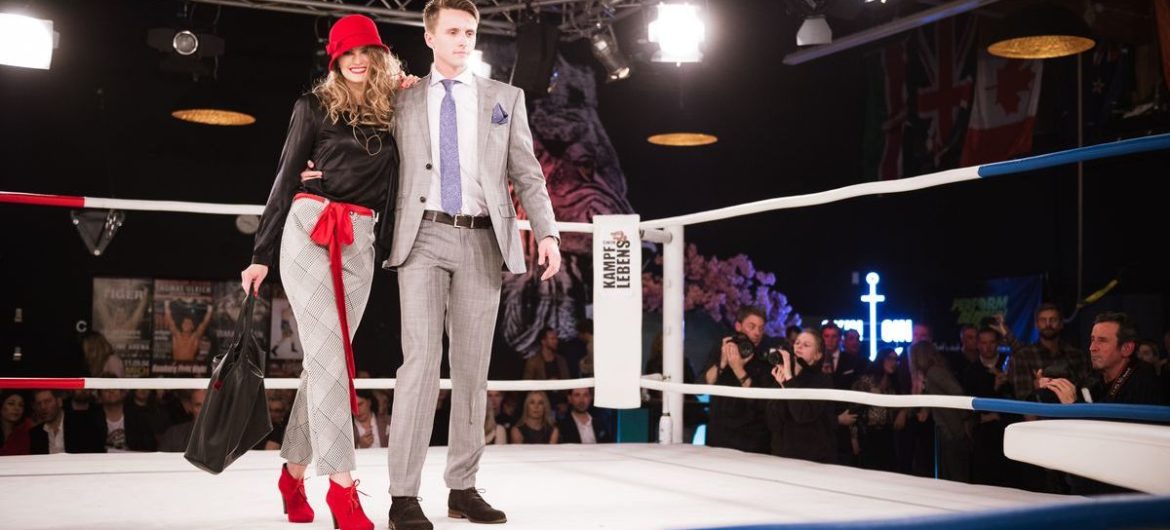 Fashionduell im Boxring