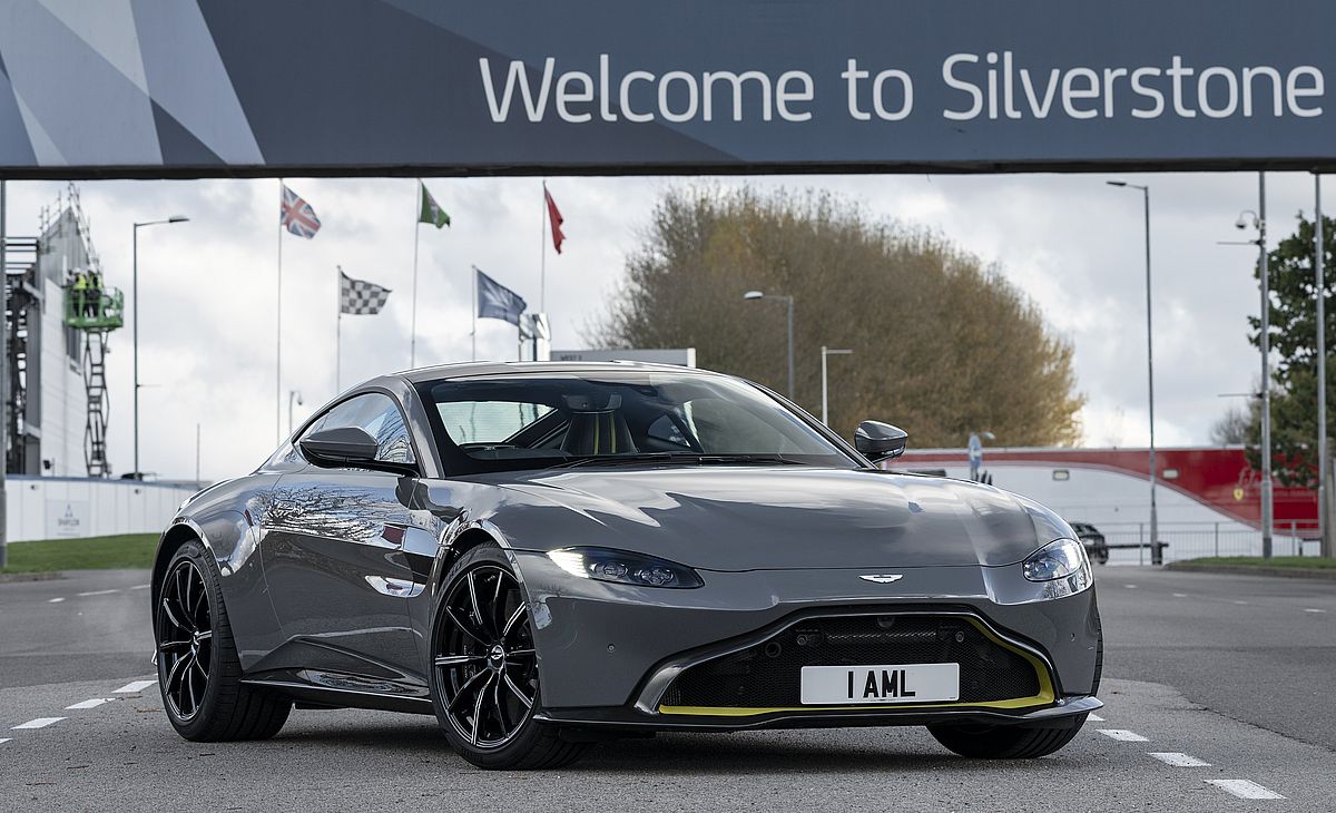 Aston Martin in Silverstone