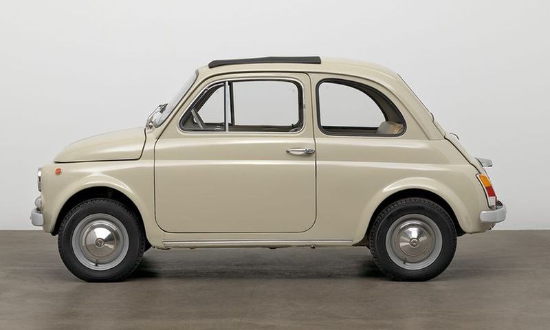 Fiat 500 im Museum of Modern Art