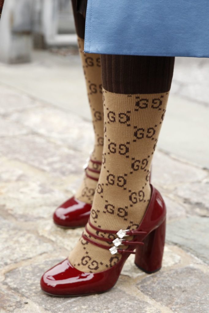 Gucci: Socken in Heels