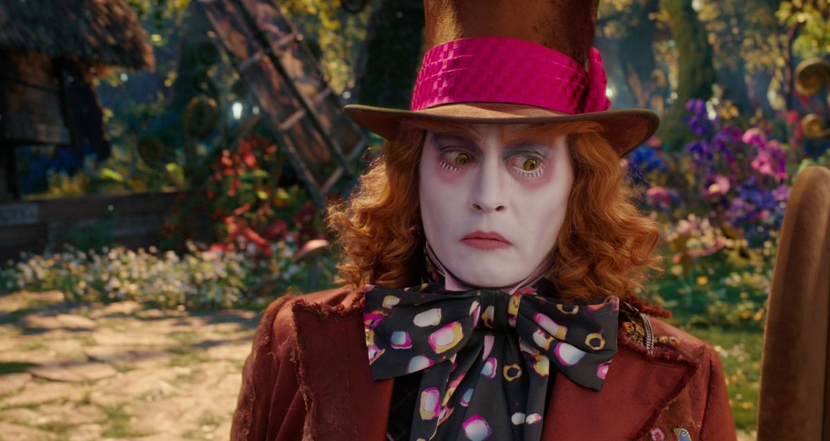 Johnny Depp in "Alice im Wunderland"