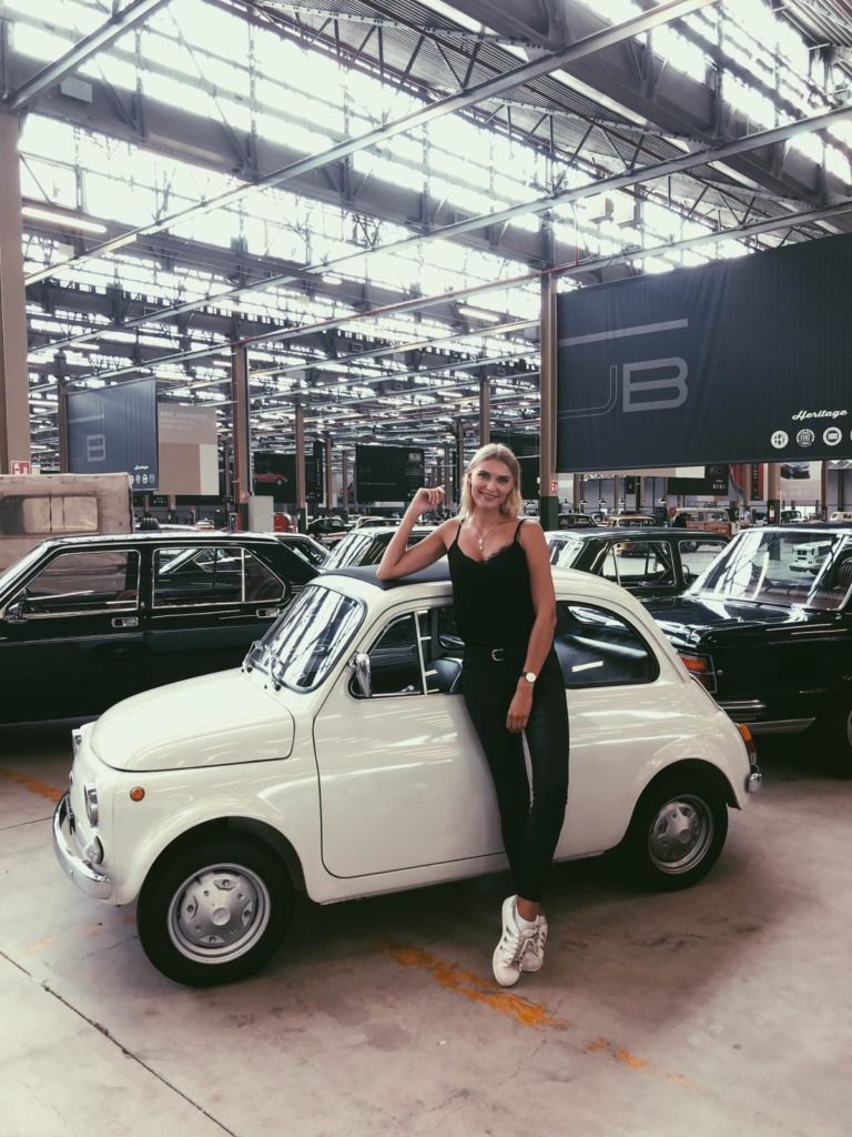 Jolina Fust mit einem klassischen Cinquecento