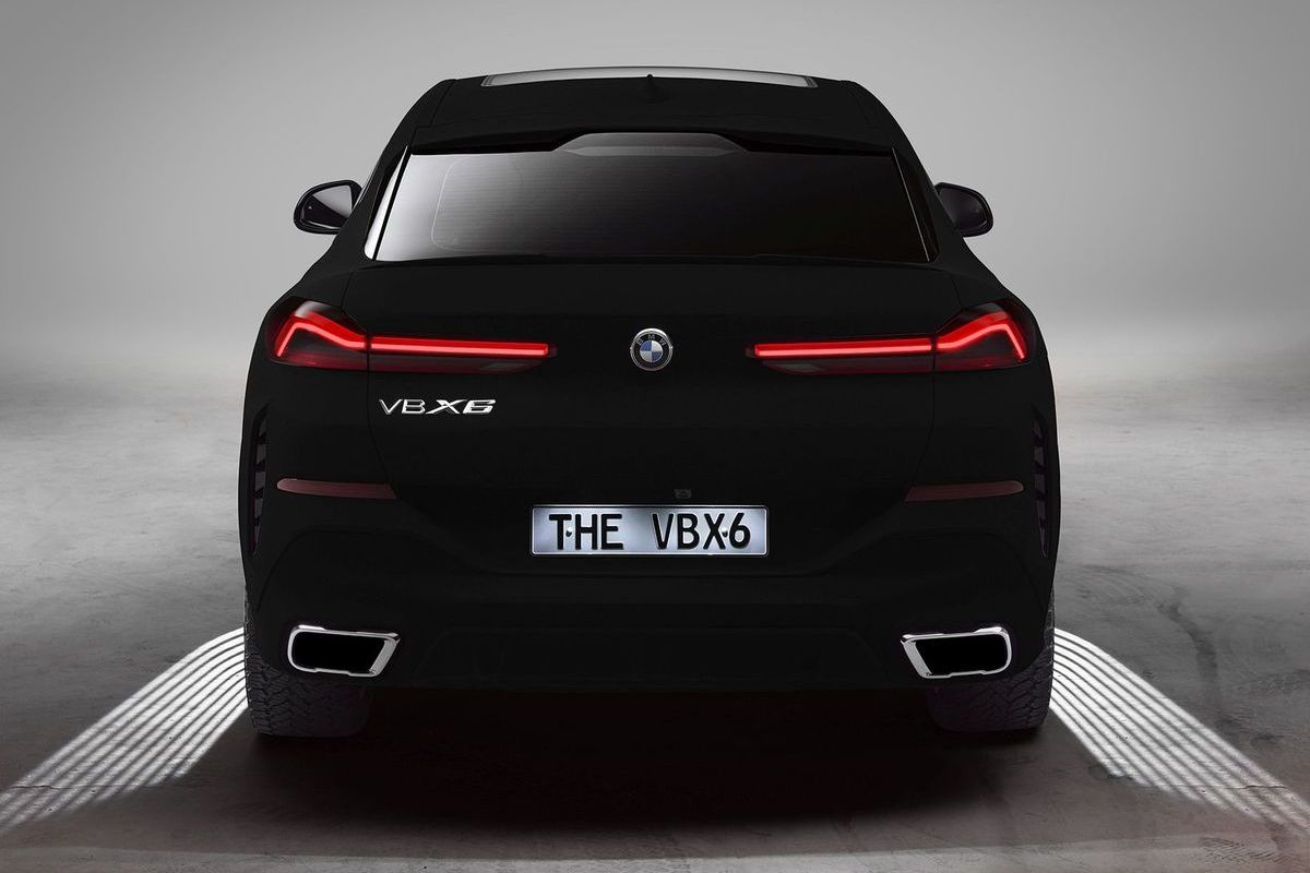 BMW Vantablack X6 - "The VBX6"