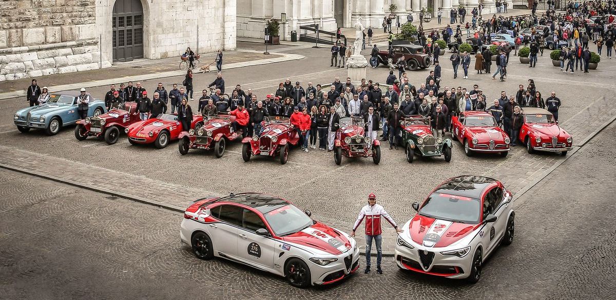 Alfa Romeo liebt die Mille Miglia