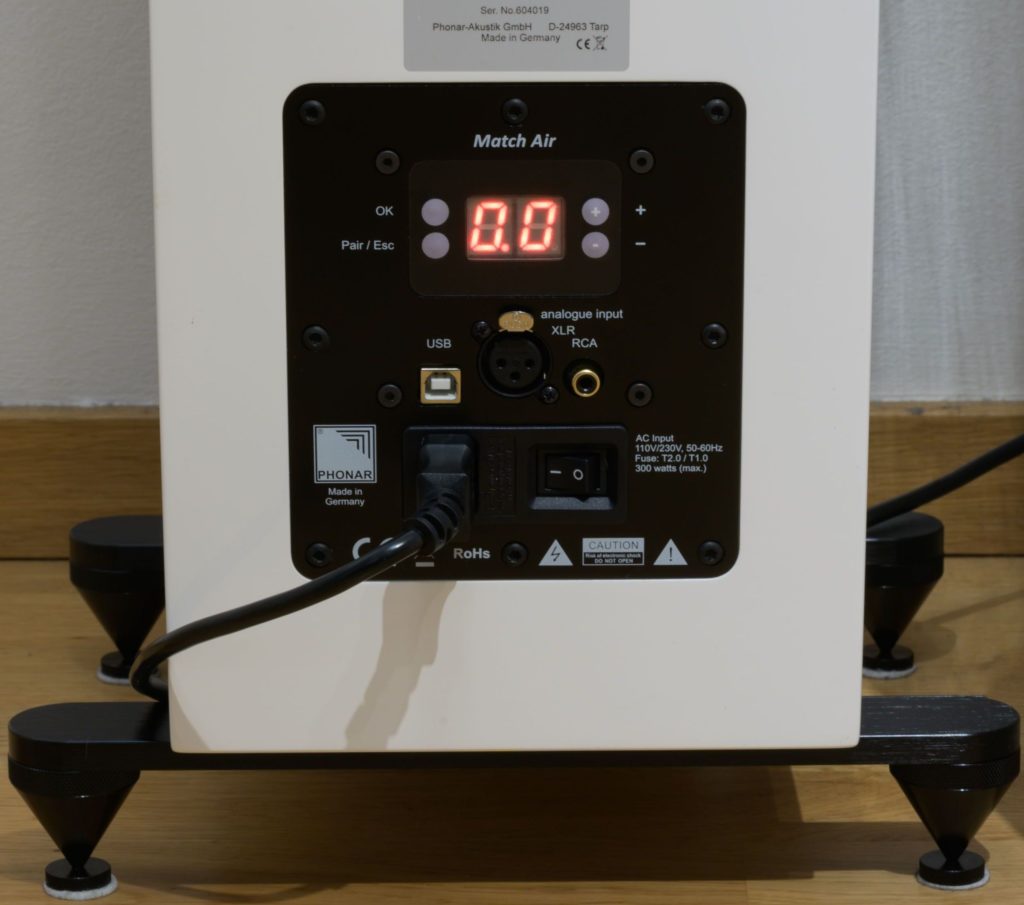 Phonar Match Air Modul mit Bedienfeld für Klang Presets