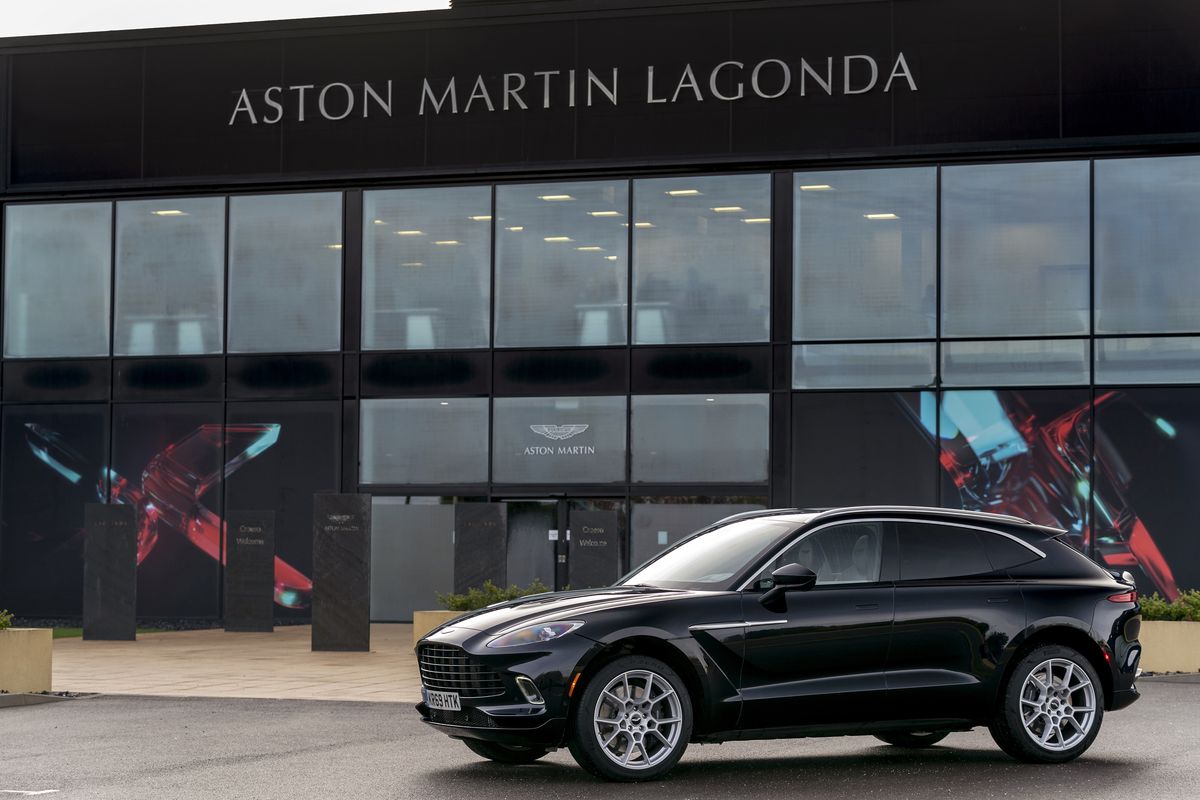 Aston-Martin-Werk in St. Athan (Wales)