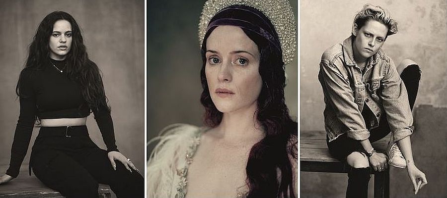 Pirelli Kalender 2020: Rosalia, Claire Foy und Kristen Stewart. © Fotos: Paolo Roversi