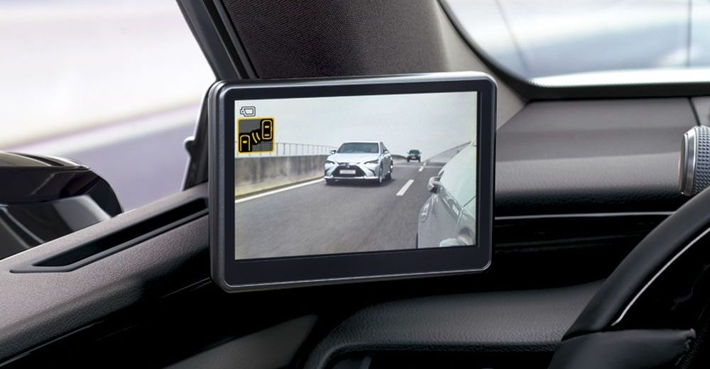 Digitale Außenspiegel beim Lexus ES 300h 